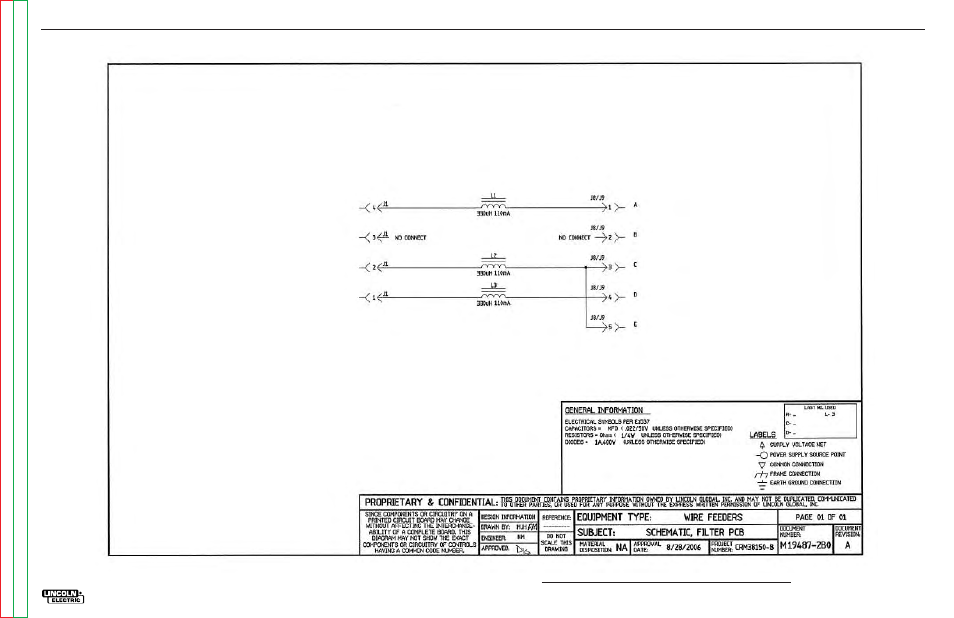 Electrical diagrams | Lincoln Electric POWER FEED 10M SINGLE/DUAL SVM172-A User Manual | Page 150 / 151