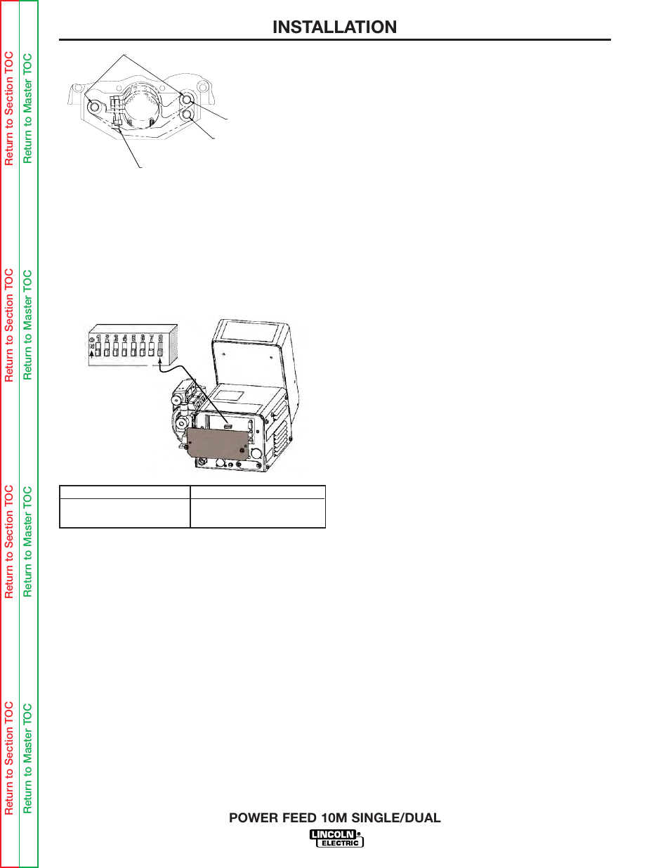 Installation | Lincoln Electric POWER FEED 10M SINGLE/DUAL SVM172-A User Manual | Page 17 / 151