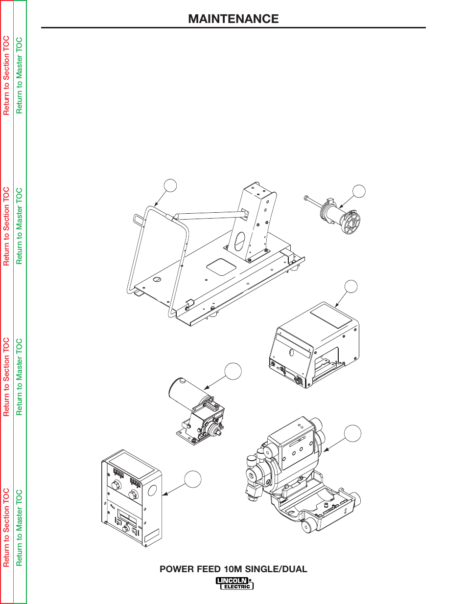 Maintenance | Lincoln Electric POWER FEED 10M SINGLE/DUAL SVM172-A User Manual | Page 55 / 151