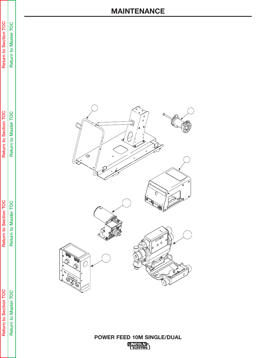 Maintenance | Lincoln Electric POWER FEED 10M SINGLE/DUAL SVM172-A User Manual | Page 99 / 151