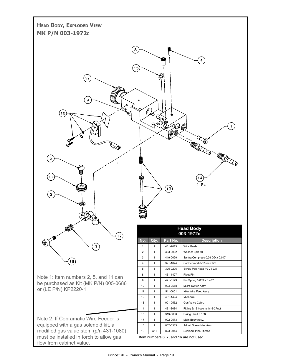 Lincoln Electric PRINCE IM818 User Manual | Page 26 / 45