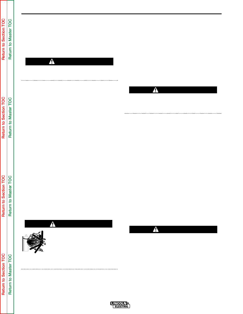 Gun and cable installation, Shielding gas, Installation | Warning | Lincoln Electric POWER MIG SVM157-A User Manual | Page 12 / 91