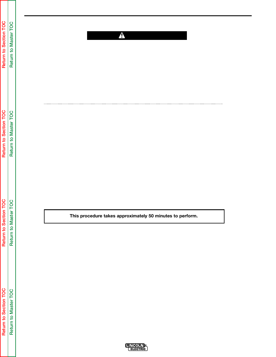 Output diode bridge rectifier replacement, F-33, The output diode rectifier | Test, Troubleshooting and repair, Warning | Lincoln Electric POWER MIG SVM157-A User Manual | Page 67 / 91