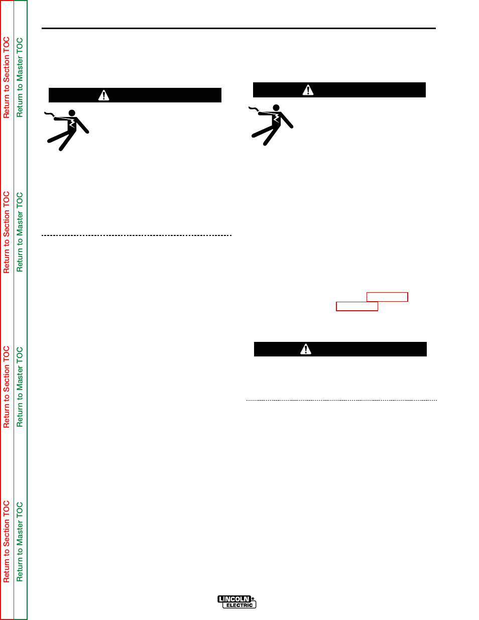 Safety precautions, Uncrating the power mig 200, Location | Input power, grounding and connection diagrams, Installation, Warning uncrating the power mig 200, Warning | Lincoln Electric POWER MIG SVM157-A User Manual | Page 9 / 91