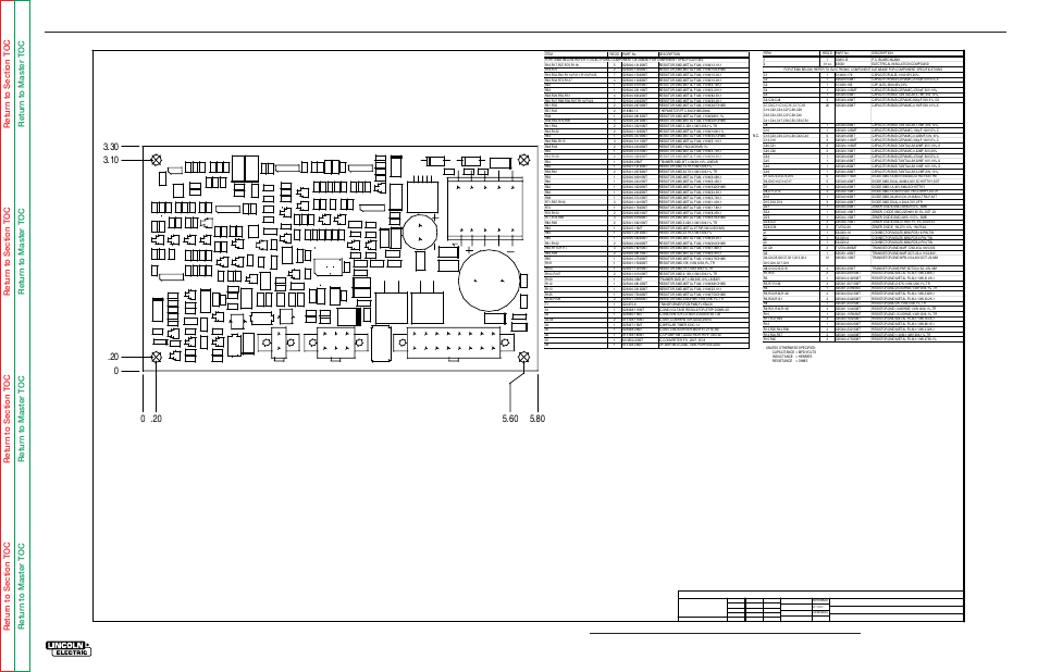 Control pc board assembly, Electrical diagrams, G-4 pc board assembly-control | J2 j1 | Lincoln Electric POWER MIG SVM157-A User Manual | Page 90 / 91