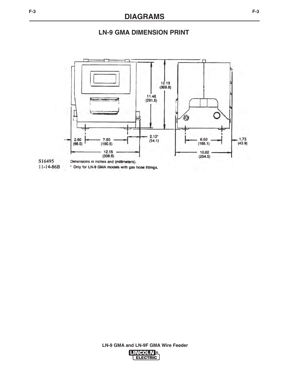 Diagrams | Lincoln Electric IM355-C LN-9 GMA User Manual | Page 64 / 70