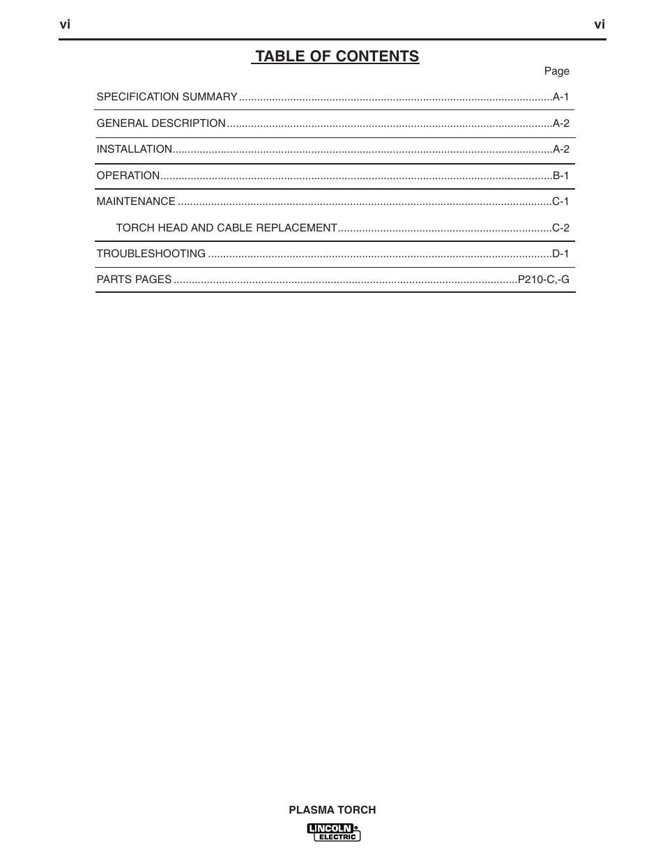 Lincoln Electric MAGNUM PCT125M User Manual | Page 7 / 25