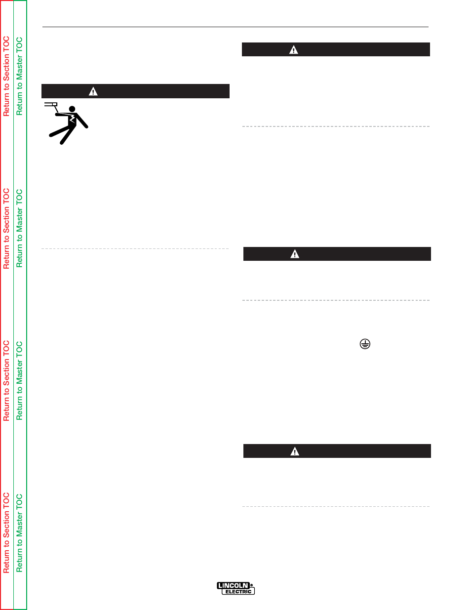 Installation, Safety precautions, Select suitable location | Machine grounding, High frequency protection, Caution, Caution warning caution | Lincoln Electric POWER WAVE SVM173-A User Manual | Page 10 / 165