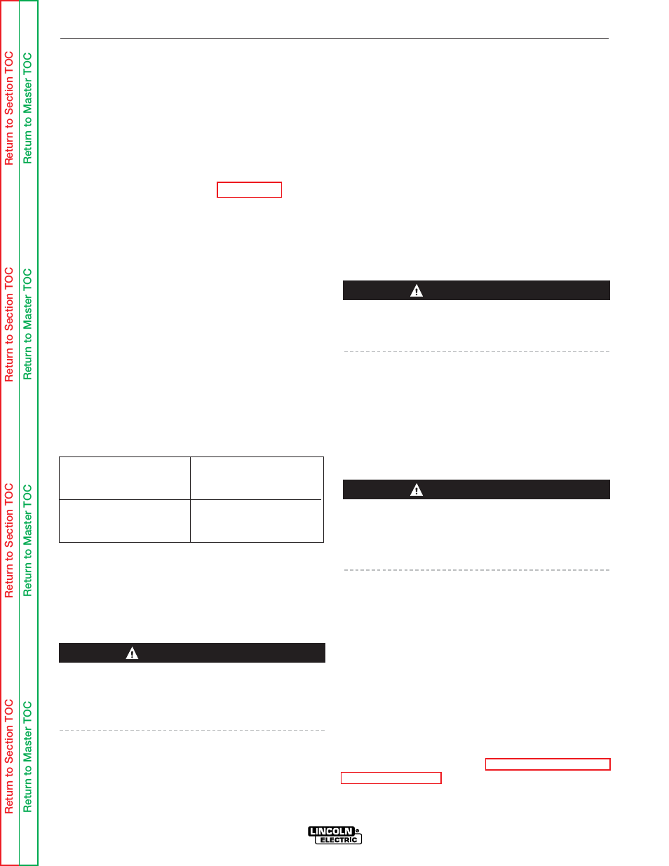 Installation, Electrode and work cable connections, Negative electrode polarity | Caution | Lincoln Electric POWER WAVE SVM173-A User Manual | Page 13 / 165