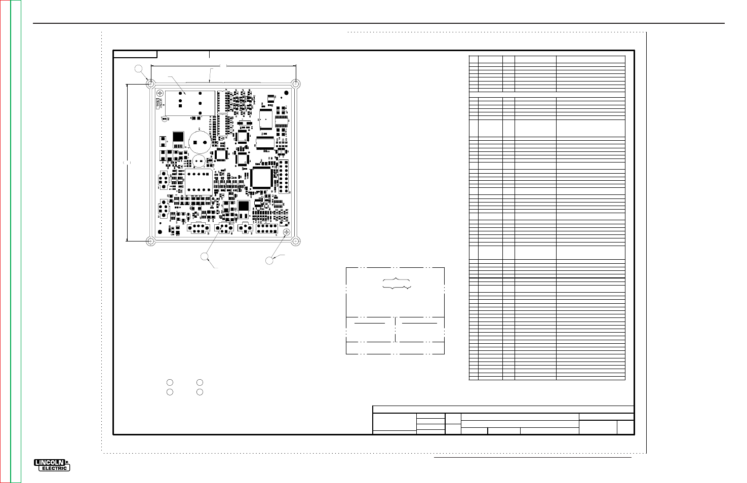 Electrical diagrams, G-12, Revision control | Common digital controls gateway pc board assembly, Buy detail make detail, Caution | Lincoln Electric POWER WAVE SVM173-A User Manual | Page 146 / 165