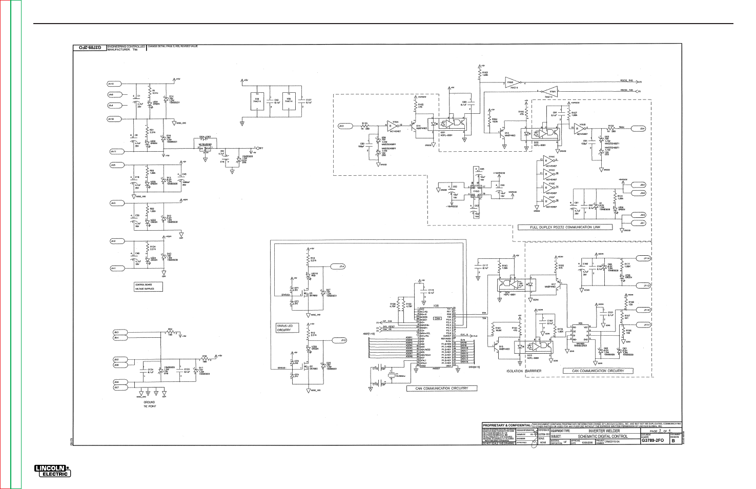 Electrical diagrams | Lincoln Electric POWER WAVE SVM173-A User Manual | Page 148 / 165