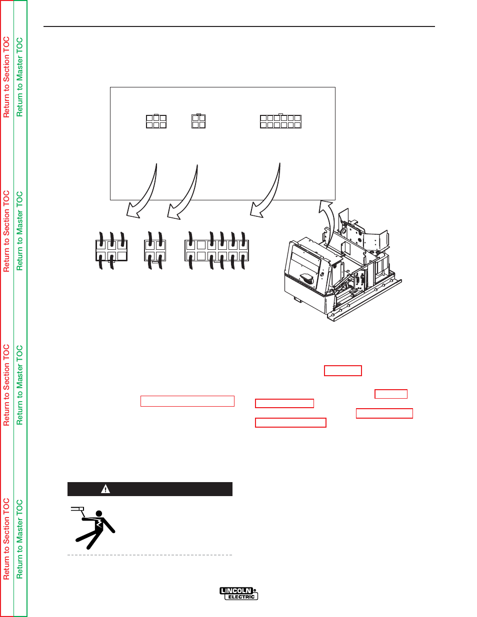 Troubleshooting & repair, Power board test (continued), Warning | Lincoln Electric POWER WAVE SVM173-A User Manual | Page 74 / 165