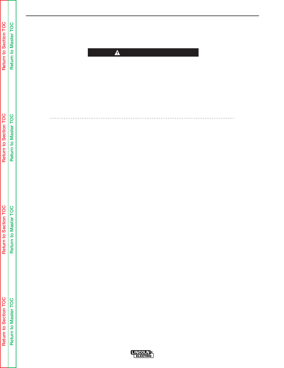 T1 auxiliary, Transformer test, T1 auxiliary transformer test | Troubleshooting & repair, Auxiliary transformer no. 1 test warning | Lincoln Electric POWER WAVE SVM173-A User Manual | Page 95 / 165