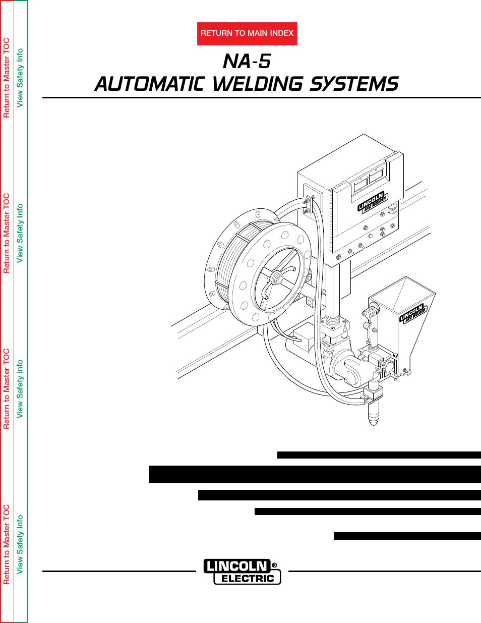 Lincoln Electric NA-5S User Manual | 152 pages