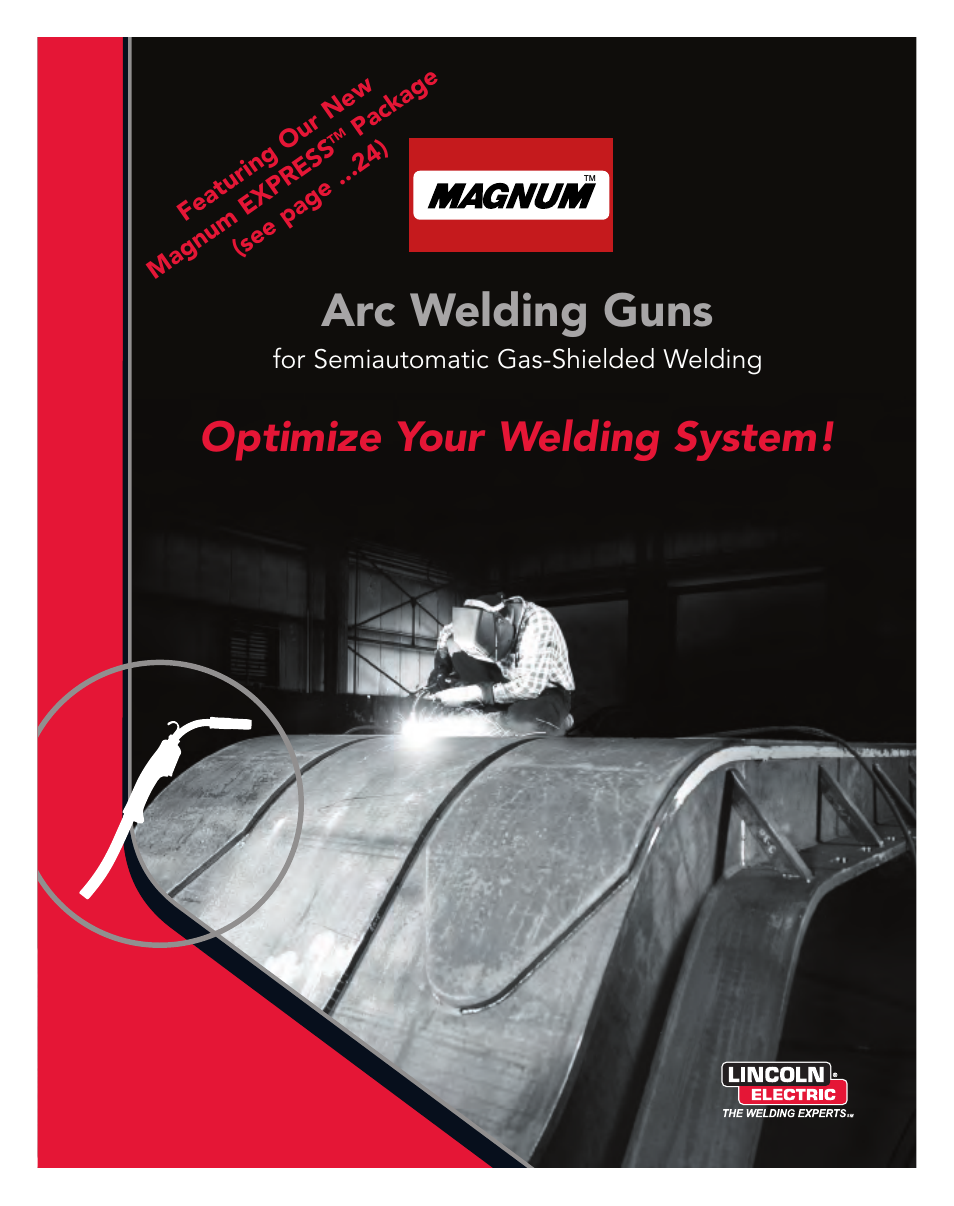 Lincoln Electric Magnum User Manual | 52 pages