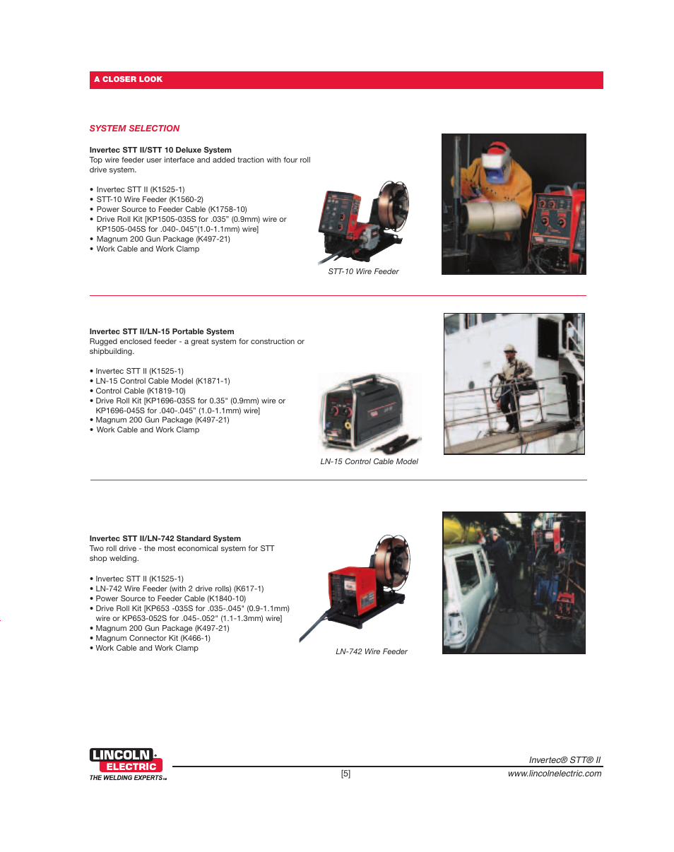 Lincoln Electric Invertec STT II User Manual | Page 5 / 8