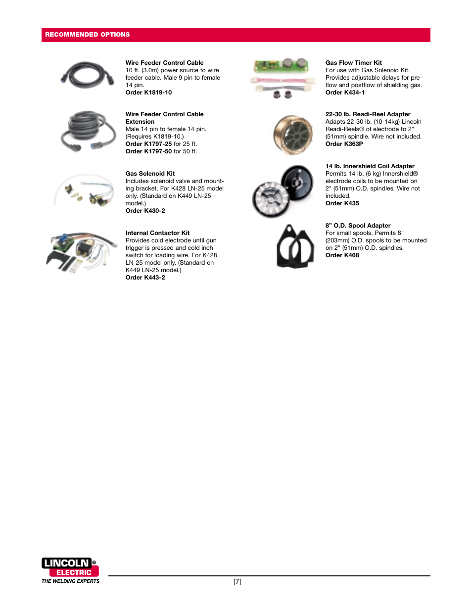 Lincoln Electric LN-25 User Manual | Page 7 / 8
