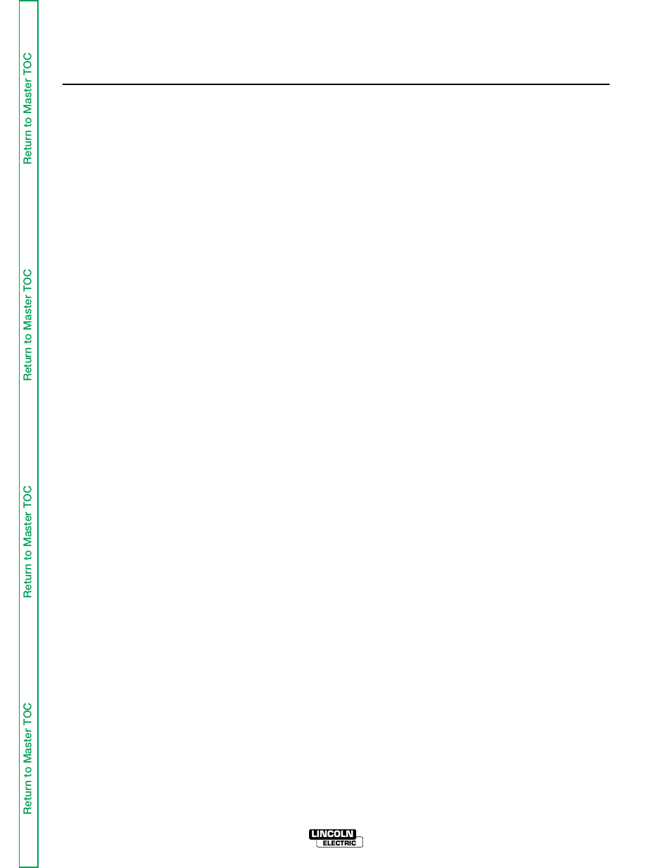 Section c accessories, Table of contents - accessories | Lincoln Electric IDEALARC SVM 122-A User Manual | Page 24 / 116