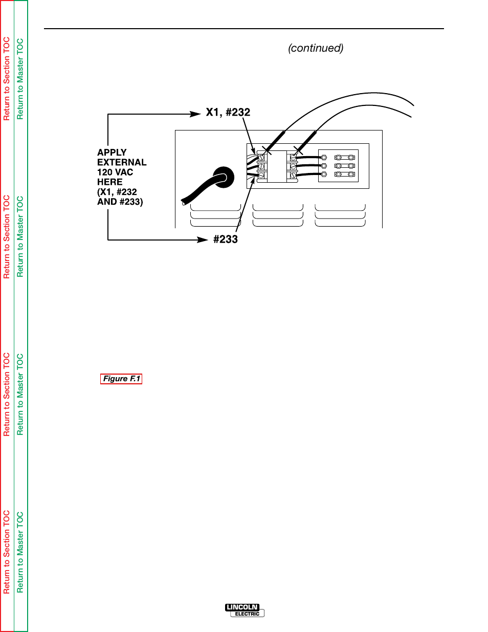 Troubleshooting & repair, Input contactor test (continued) | Lincoln Electric IDEALARC SVM 122-A User Manual | Page 61 / 116