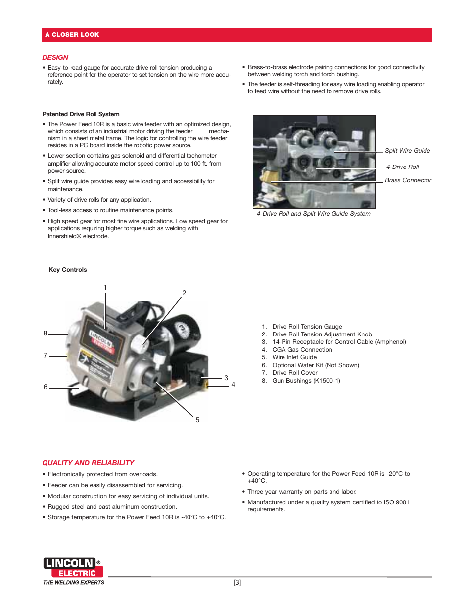 Lincoln Electric Power Feed 10R User Manual | Page 3 / 6