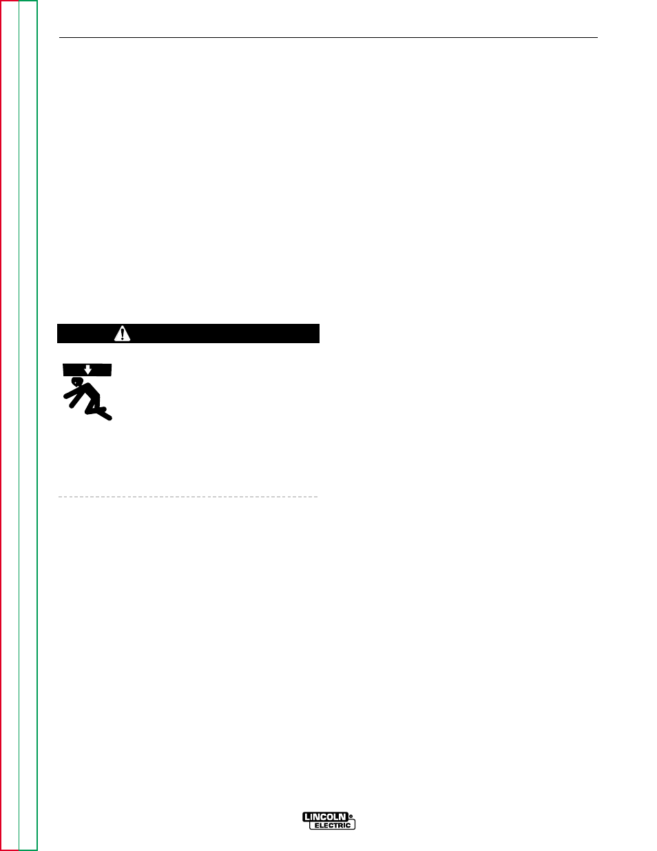 Lifting, Installation, Warning | Lincoln Electric COMMANDER SVM153-A User Manual | Page 10 / 156