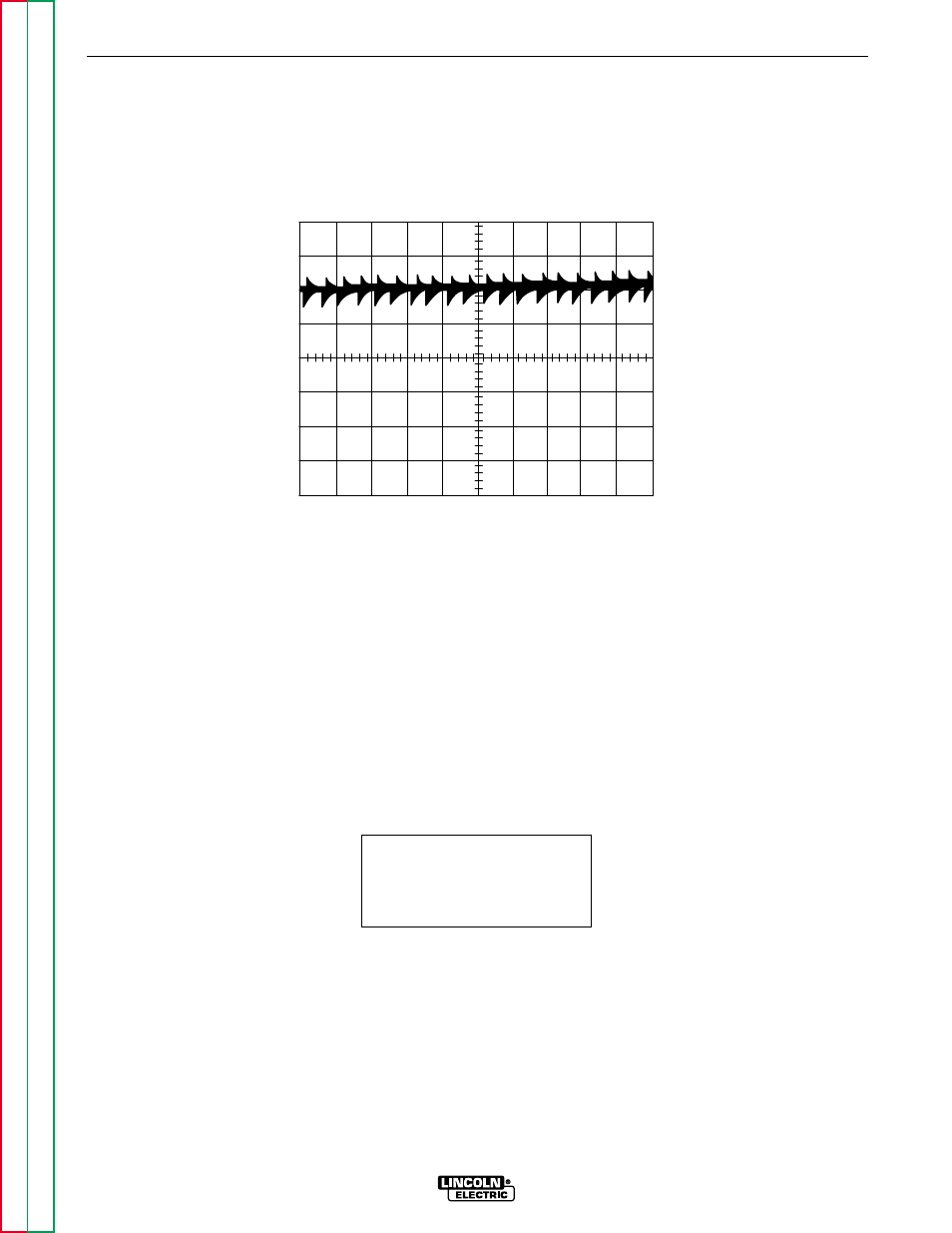 Troubleshooting & repair, Normal weld voltage waveform (wire cv) | Lincoln Electric COMMANDER SVM153-A User Manual | Page 108 / 156