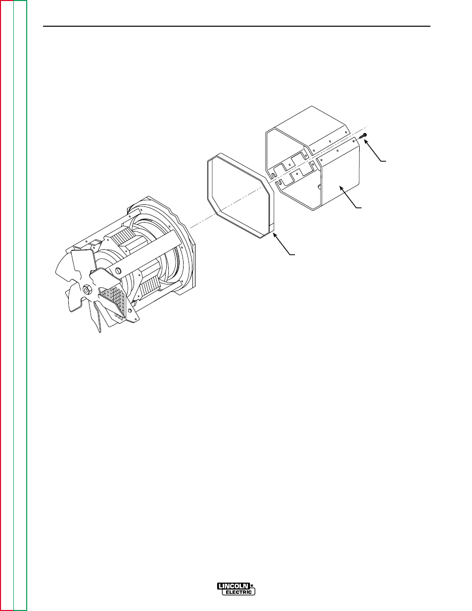 Troubleshooting & repair, Stator/rotor removal and replacement (continued) | Lincoln Electric COMMANDER SVM153-A User Manual | Page 130 / 156