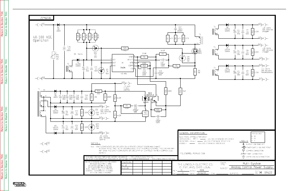 Electrical diagrams | Lincoln Electric COMMANDER SVM153-A User Manual | Page 146 / 156