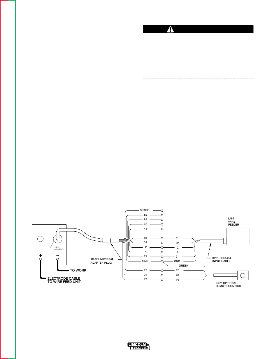 Accessories, Caution | Lincoln Electric COMMANDER SVM153-A User Manual | Page 30 / 156