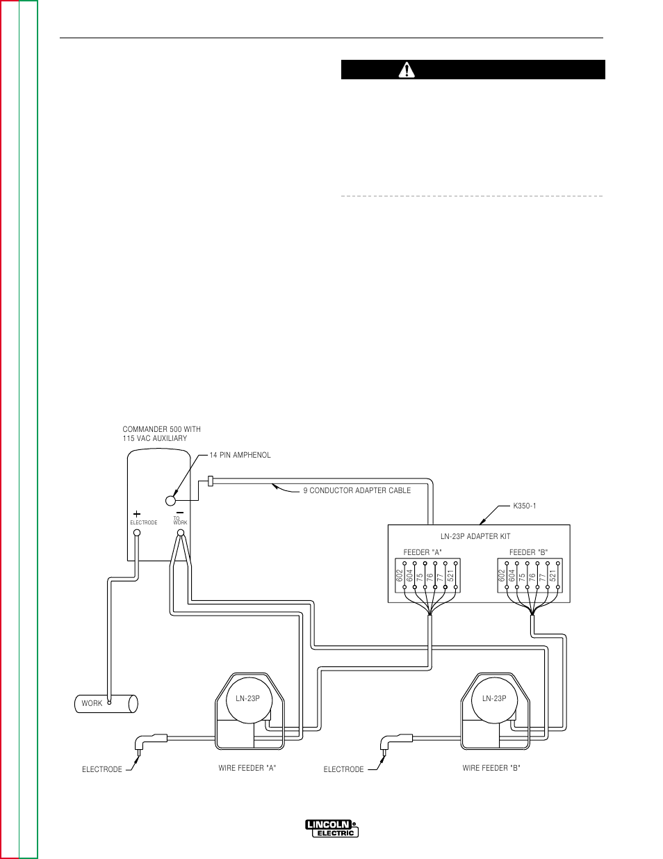 Accessories, Caution | Lincoln Electric COMMANDER SVM153-A User Manual | Page 34 / 156