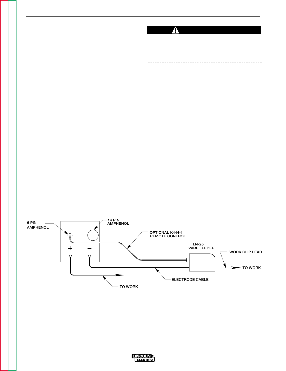 Accessories, Caution | Lincoln Electric COMMANDER SVM153-A User Manual | Page 35 / 156