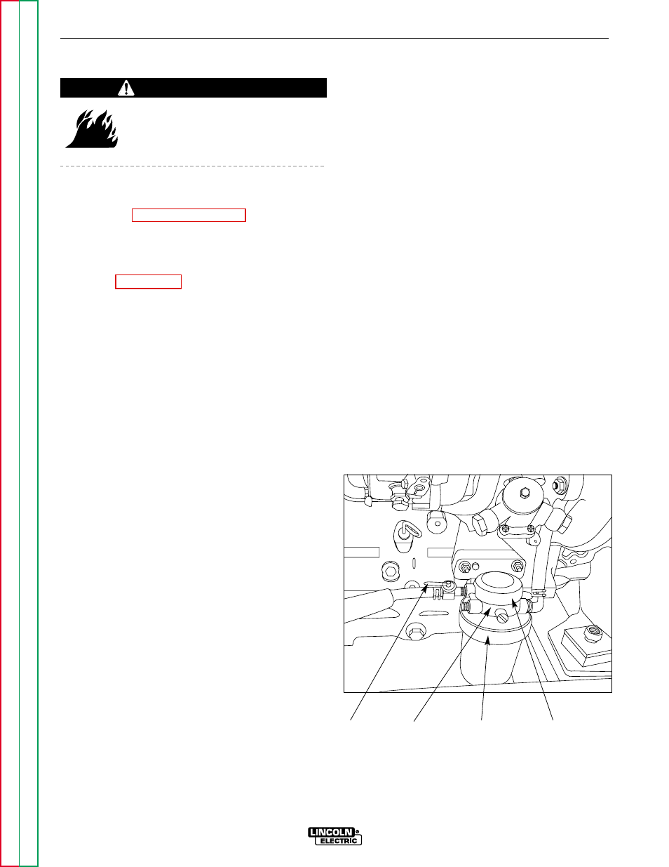 Maintenance, Warning | Lincoln Electric COMMANDER SVM153-A User Manual | Page 39 / 156