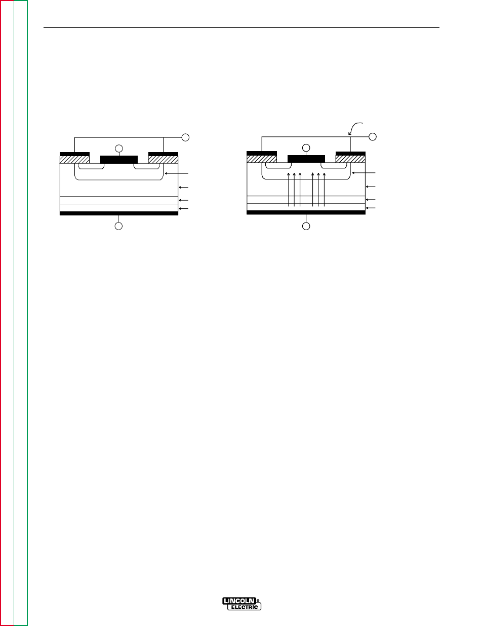See igbt operation, Theory of operation, Insulated gate bipolar transistor (igbt) operation | Lincoln Electric COMMANDER SVM153-A User Manual | Page 51 / 156