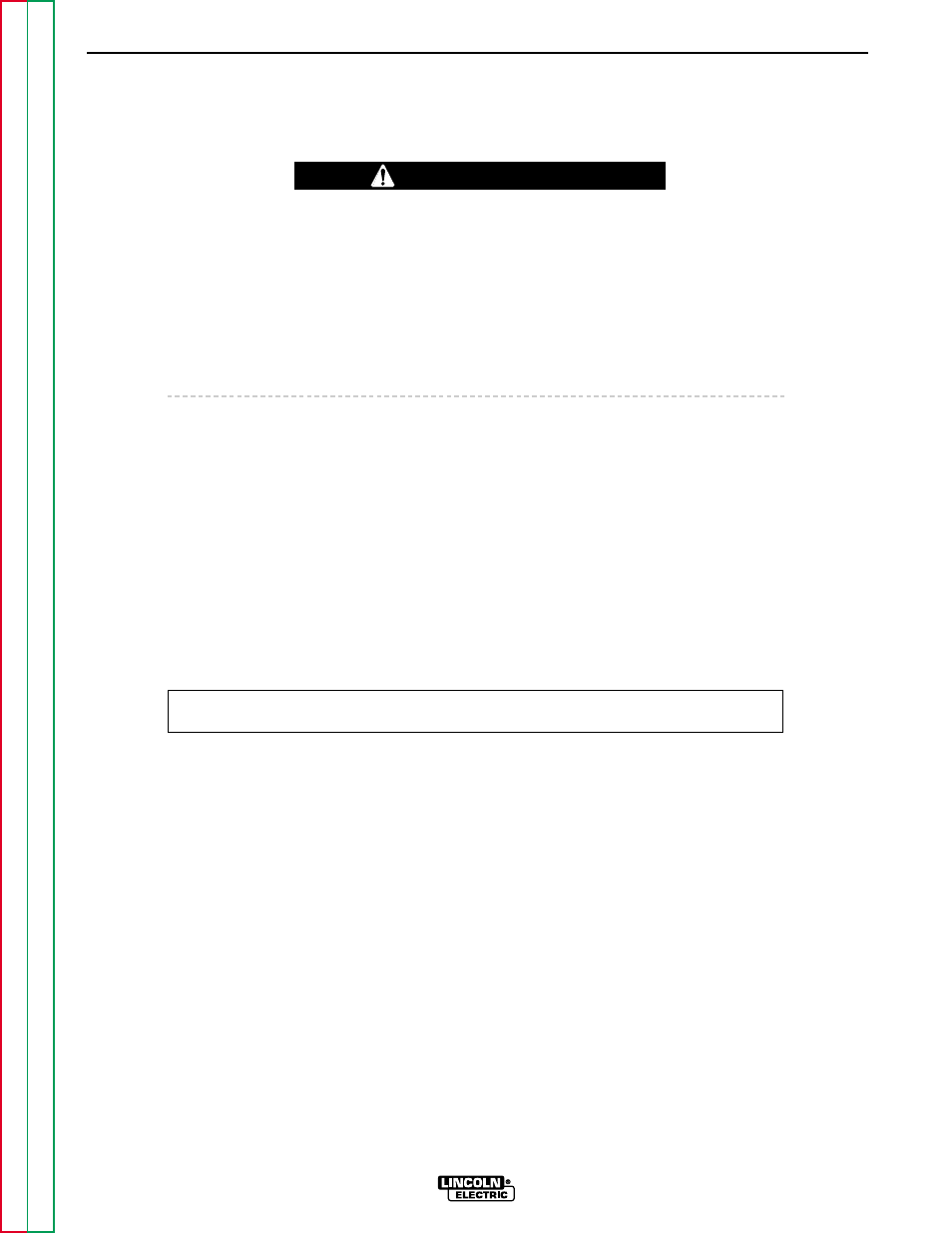 Stator voltage, Test, Troubleshooting & repair | Stator voltage test warning | Lincoln Electric COMMANDER SVM153-A User Manual | Page 87 / 156