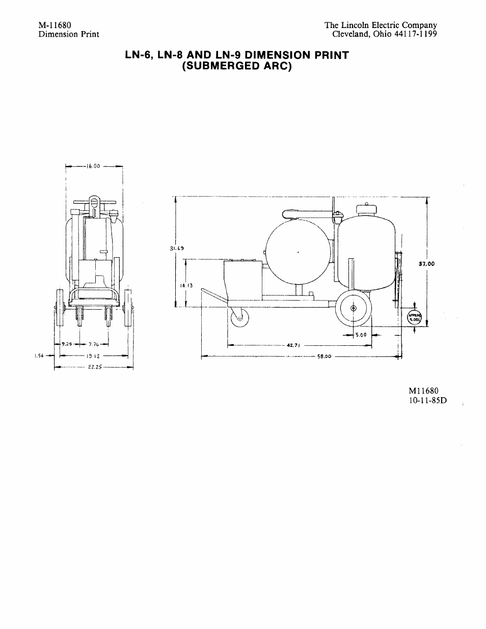 Lincoln Electric LN-9 SEMIAUTOMATIC WIRE FEEDER IM294-C User Manual | Page 140 / 148