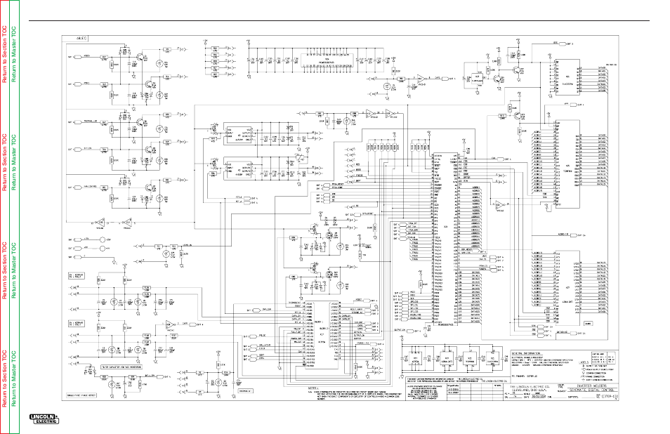 Electrical diagrams | Lincoln Electric POWER WAVE 355/405 SVM159-A User Manual | Page 124 / 134