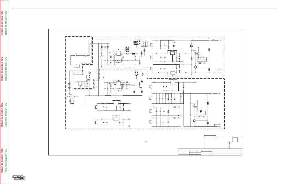 Electrical diagrams, Schematic - power supply printed circuit board, Г‡‚блм‰ь¬умыт уоь œуˆ‰ть“щффо | Lincoln Electric POWER WAVE 355/405 SVM159-A User Manual | Page 128 / 134