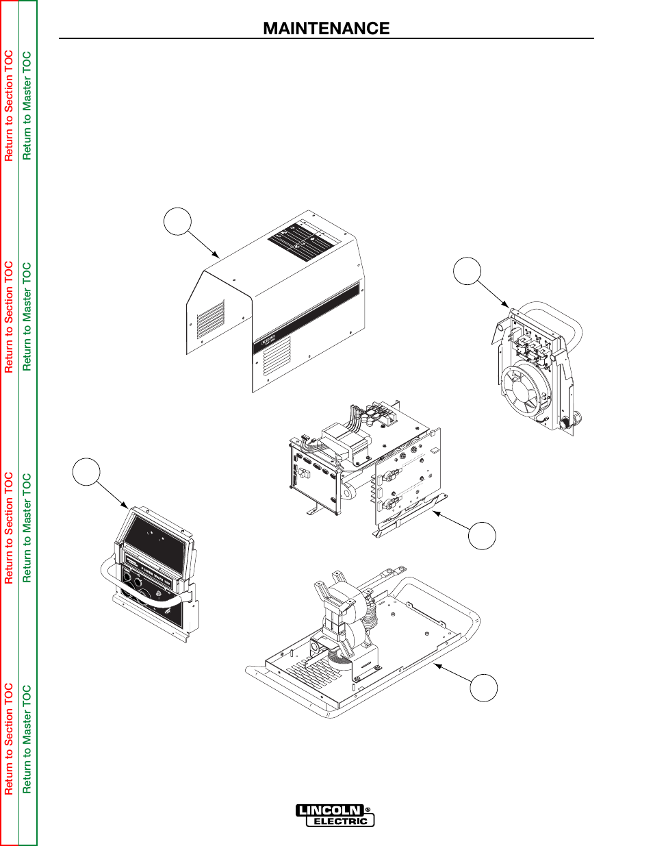 Maintenance | Lincoln Electric POWER WAVE 355/405 SVM159-A User Manual | Page 33 / 134