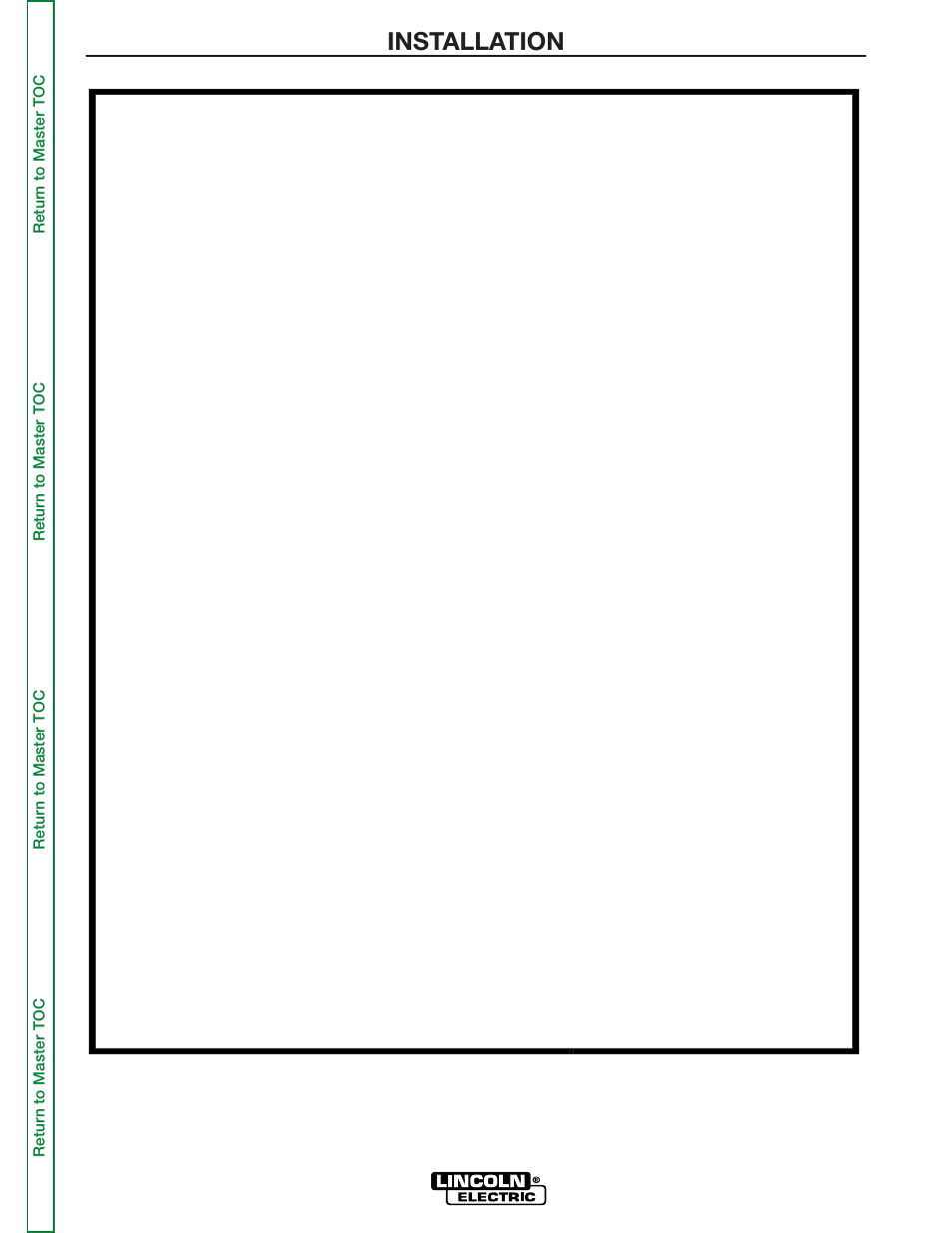 Installation | Lincoln Electric POWER WAVE 355/405 SVM159-A User Manual | Page 6 / 134