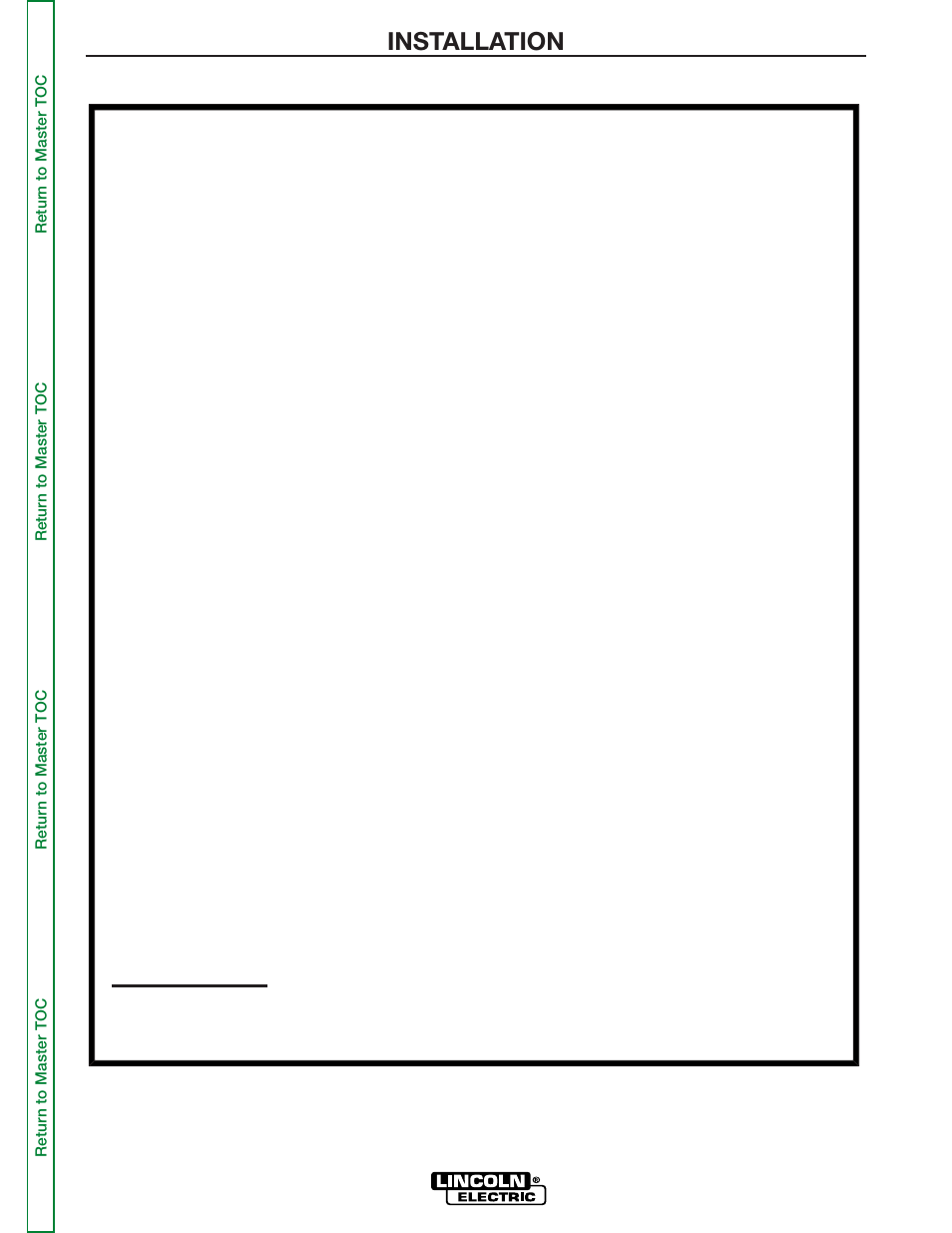 Installation | Lincoln Electric POWER WAVE 355/405 SVM159-A User Manual | Page 7 / 134
