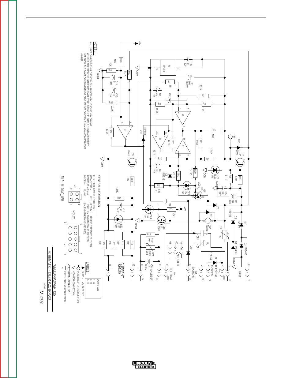 Diagrams, G-3 weldanpower 125 | Lincoln Electric WELDANPOWER SVM 113-A User Manual | Page 101 / 106