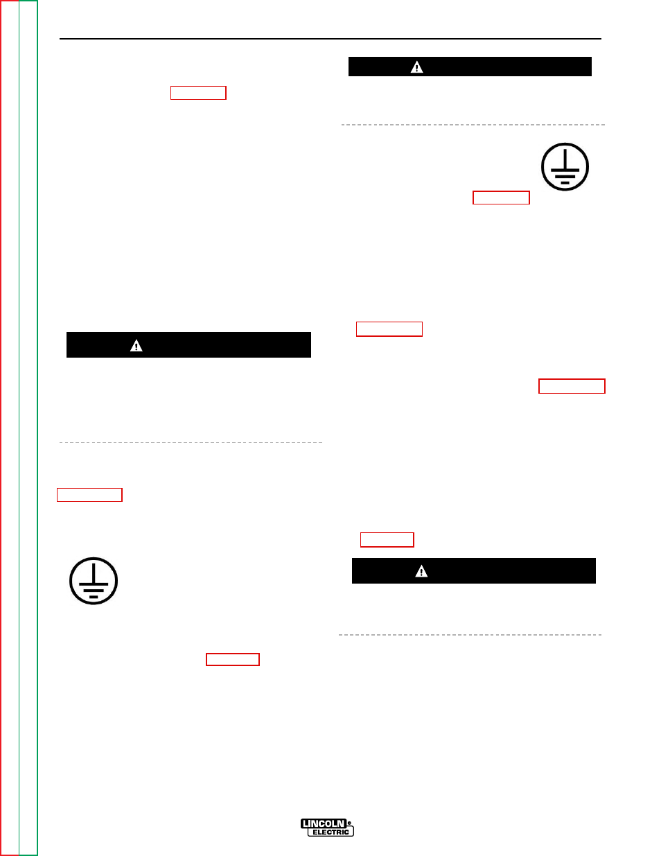 Installation, Caution, Caution warning | Lincoln Electric WELDANPOWER SVM 113-A User Manual | Page 12 / 106