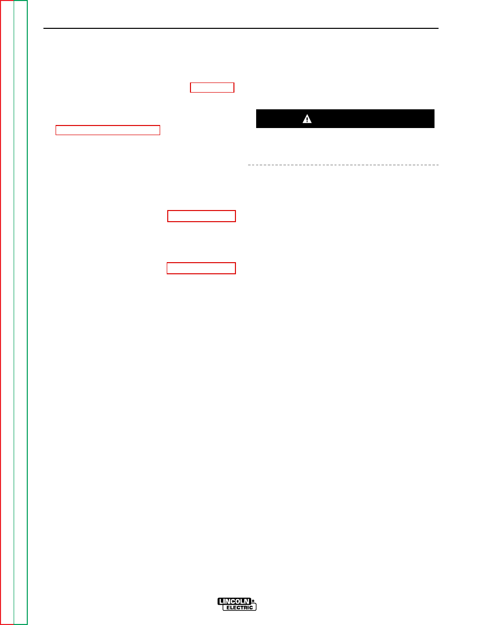 Operation, Caution | Lincoln Electric WELDANPOWER SVM 113-A User Manual | Page 23 / 106