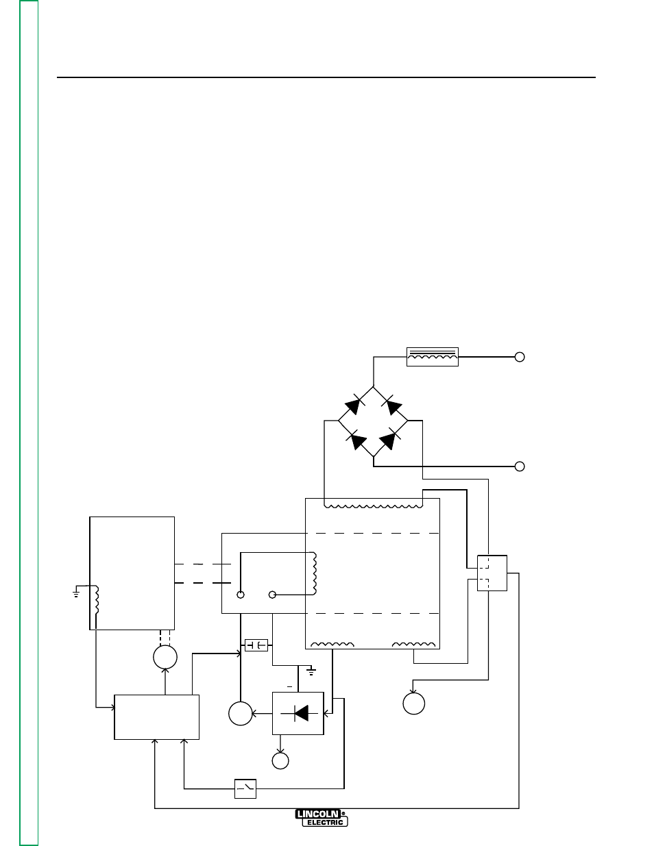 Section e theory of operation | Lincoln Electric WELDANPOWER SVM 113-A User Manual | Page 35 / 106