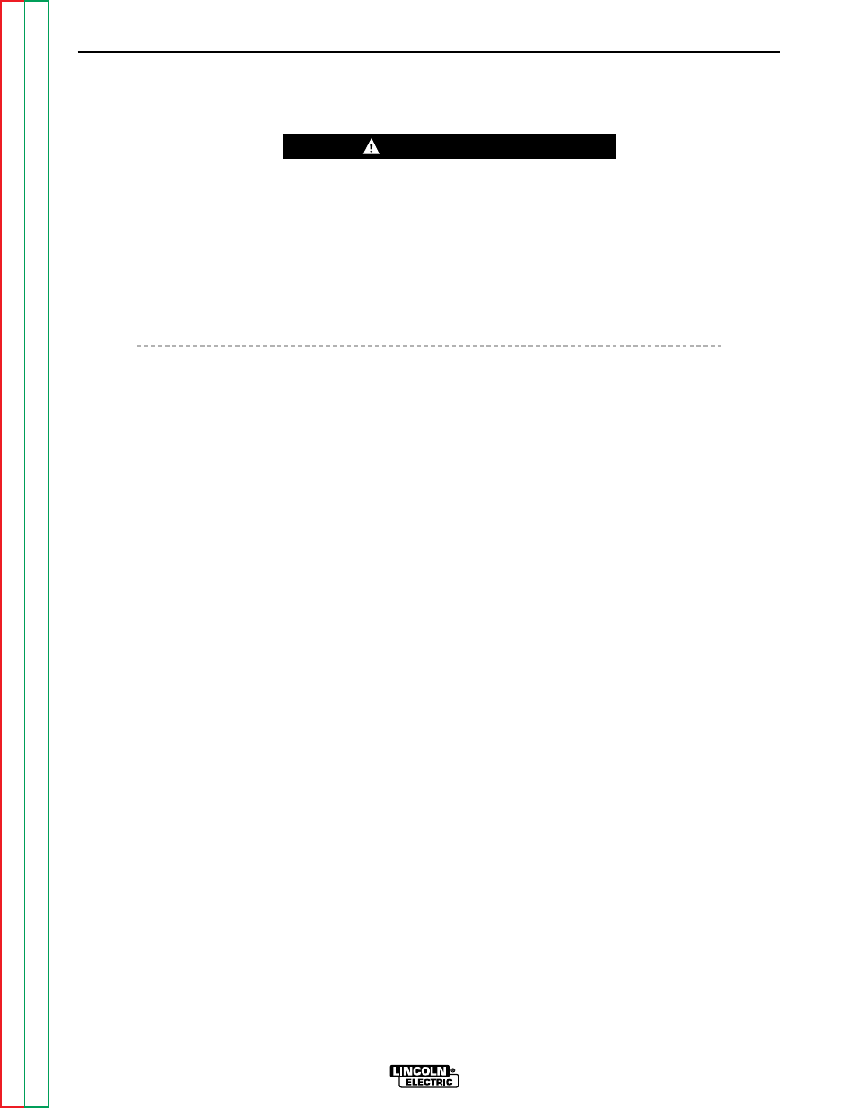 Main stator, Winding test, The main stator winding test | Troubleshooting & repair, Main stator test, Warning | Lincoln Electric WELDANPOWER SVM 113-A User Manual | Page 58 / 106
