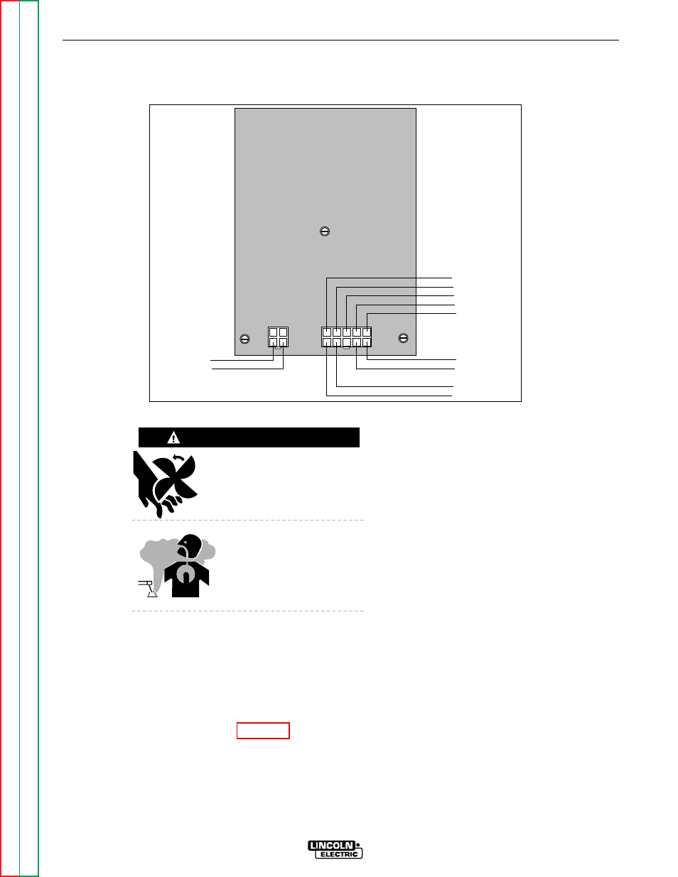 Troubleshooting & repair, Warning, Rotor “flashing” circuit test (continued) | Lincoln Electric WELDANPOWER SVM 113-A User Manual | Page 63 / 106