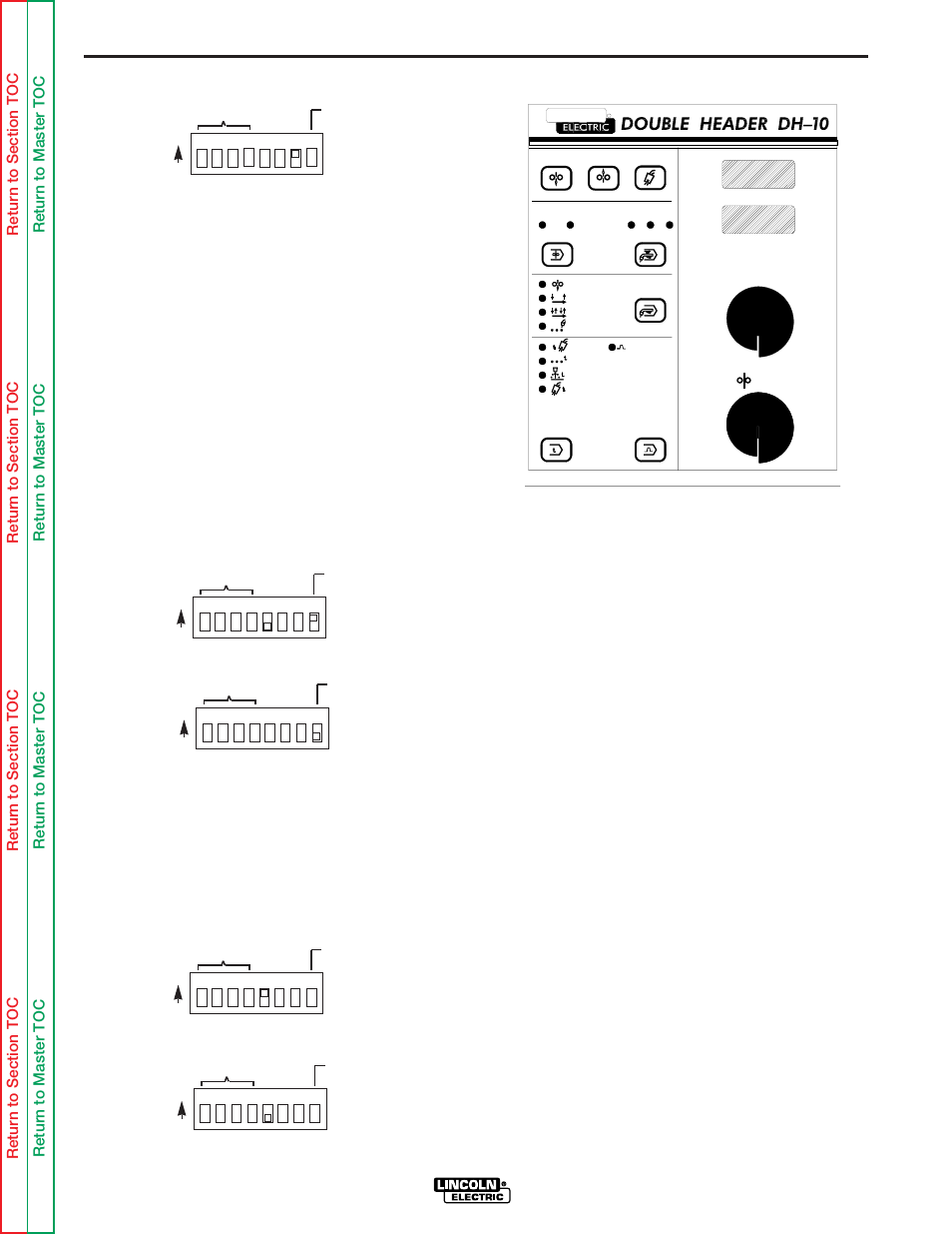 Low security mode selection, High security mode selection, Keypad and display operation | Keypad and display description, Power-down save, Operation | Lincoln Electric SVM143-A User Manual | Page 23 / 98