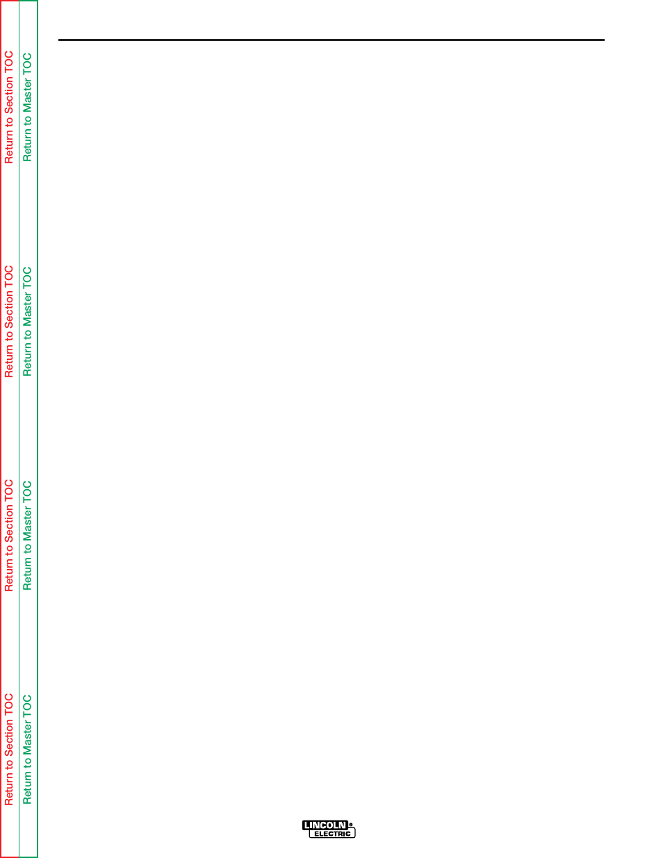 Maintenance | Lincoln Electric SVM143-A User Manual | Page 40 / 98