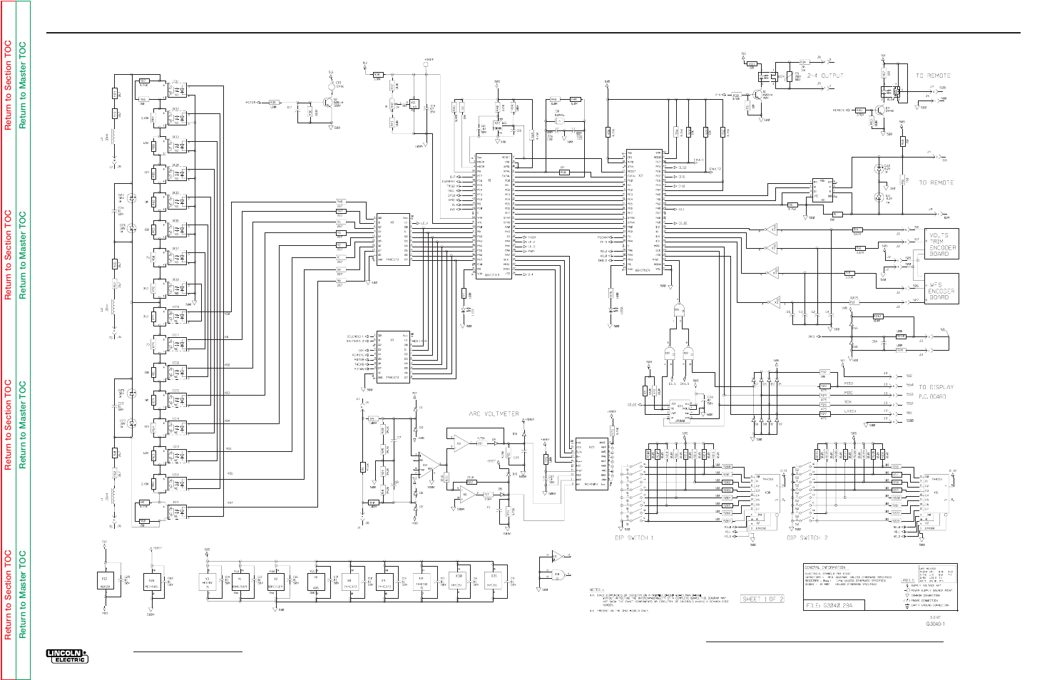 Electrical diagrams | Lincoln Electric SVM143-A User Manual | Page 91 / 98