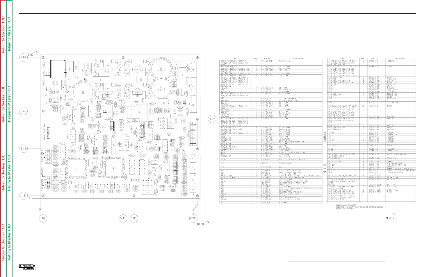 Electrical diagrams, Dh-10 | Lincoln Electric SVM143-A User Manual | Page 95 / 98